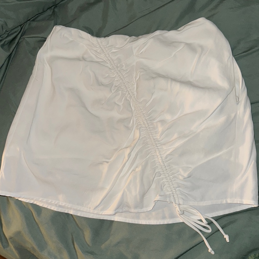 White Mini Skirt